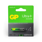 GP AAA x4 Ultra Alkaline Piles