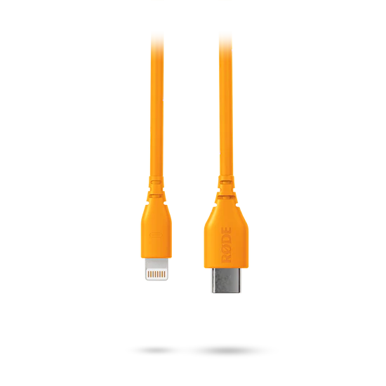 RØDE SC21 Câble USB-C à Lightning de 30 cm, Orange