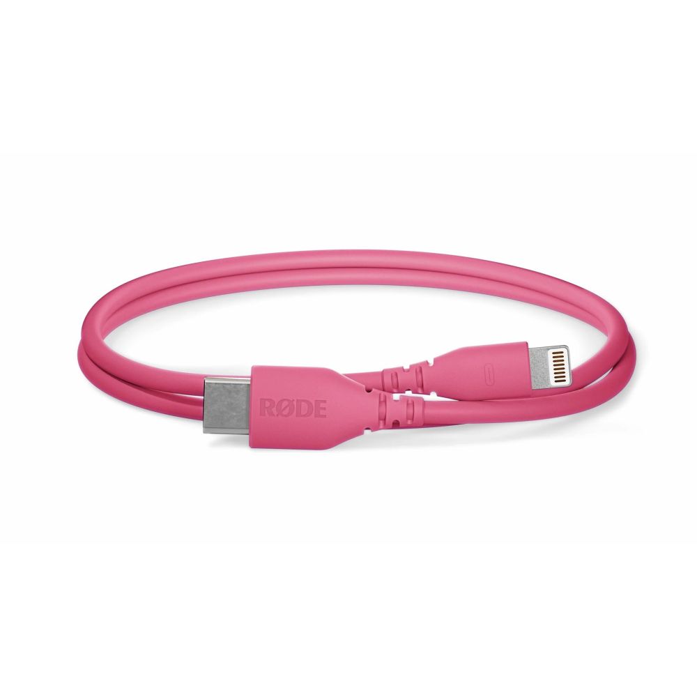 RØDE SC21 Câble USB-C à Lightning de 30 cm, rose