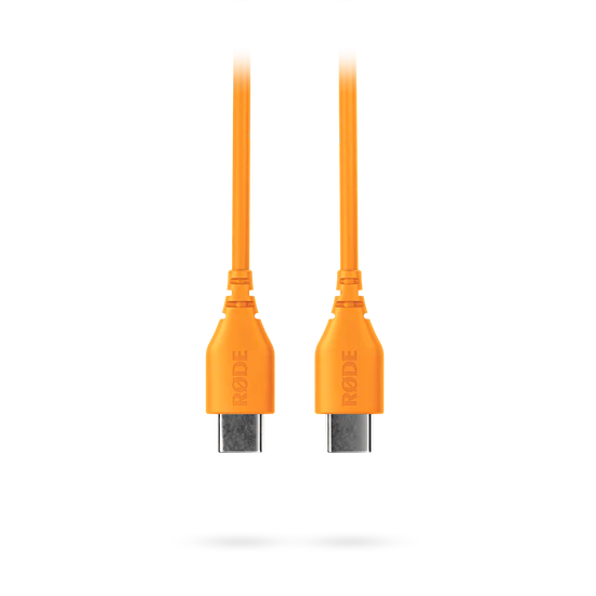 RØDE SC22 Câble USB-C à USB-C de 30 cm, Orange