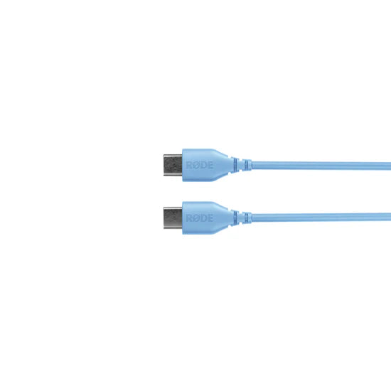 RØDE SC22 Câble USB-C à USB-C de 30 cm, bleu