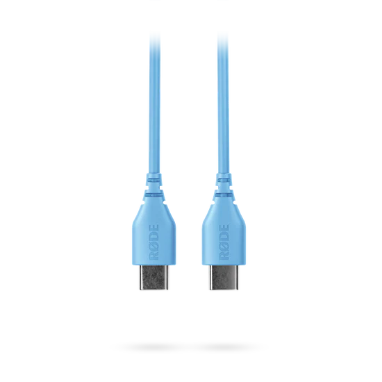 RØDE SC22 Câble USB-C à USB-C de 30 cm, bleu