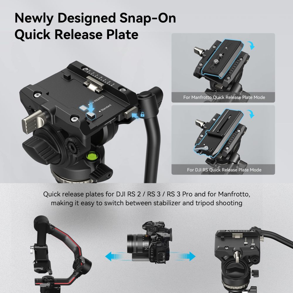 SmallRig 4475 Video Tripod Kit CT210