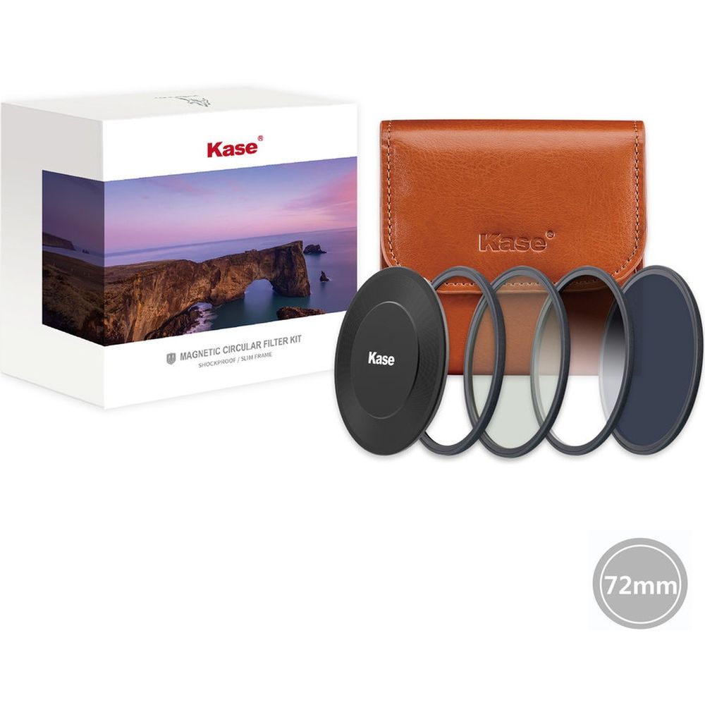 Kit professionnel Kase Wolverine 72mm (CPL+ND1000+S-GND0.9)