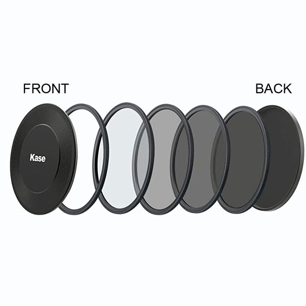 Kase Magnetic filter/lens cap back 72mm
