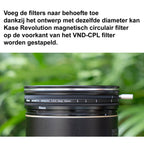 Kase Video Kit VND-CPL with Black Mist Filter 77mm