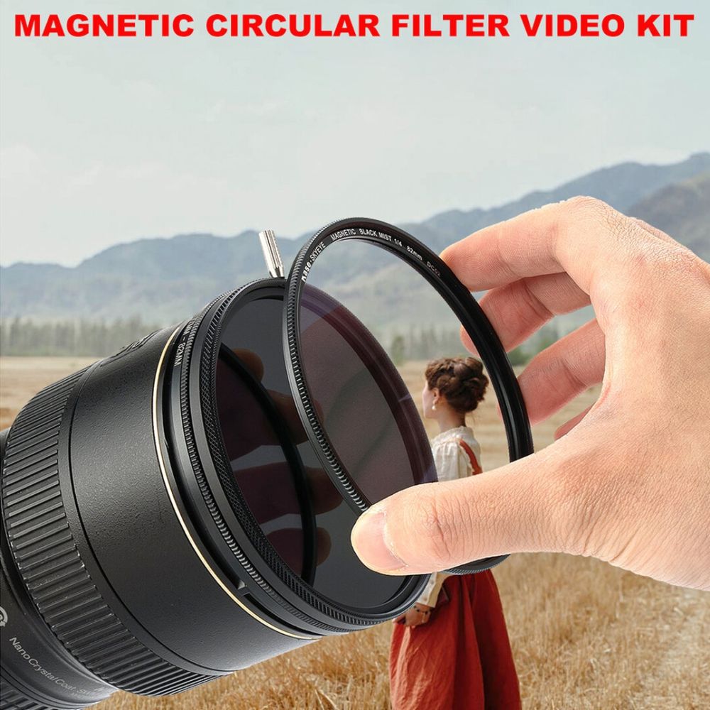 Kit vidéo Kase VND-CPL avec brume noire 82mm