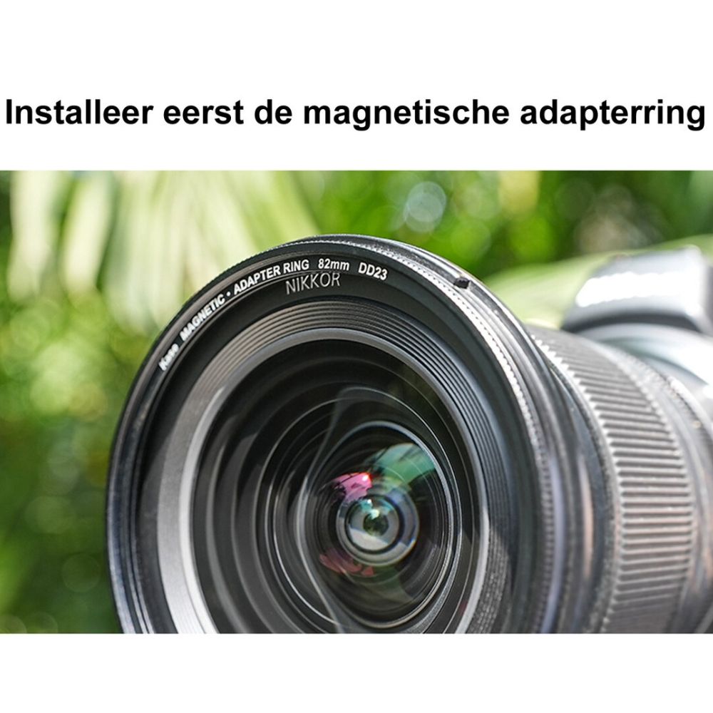 Kit vidéo Kase VND-CPL avec brume blanche 77mm
