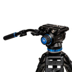 Benro A673TM Trépied vidéo double tube en aluminium avec tête vidéo S8PRO