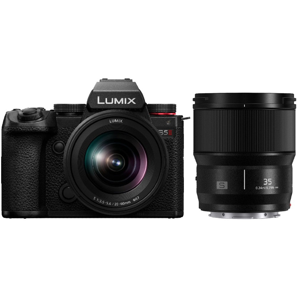 Panasonic Lumix DC-S5 II + Lumix S 20-60mm f/3.5-5.6 + Lumix S 35mm f/1.8
