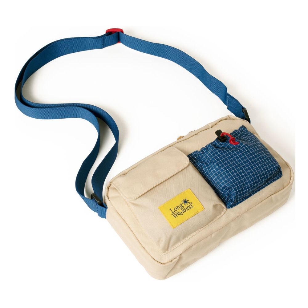 Moment Long Weekend Santa Fe Shoulder Bag, Creme Multi