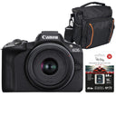 Canon EOS R50 noir + RF-S 18-45mm IS STM Starter Kit
