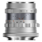 Thypoch Simera Full-frame 28mm f/1.4 for Fujifilm-X mount, Silver