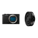 Panasonic Lumix S9 Boîtier Jet Noir + Lumix S 26mm f/8 Mise au Point Manuelle
