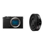 Panasonic Lumix S9 Boîtier Jet Noir + Lumix S 26mm f/8 Mise au Point Manuelle