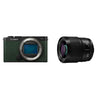 Panasonic Lumix S9 Boîtier Foncé Olive + Lumix S 85mm f/1.8