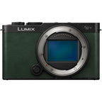 Panasonic Lumix S9 Boîtier Foncé Olive + Lumix S 85mm f/1.8