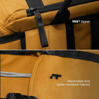 Tomtoc VintPack-TA1 22L Sac à dos pour ordinateur portable, jaune