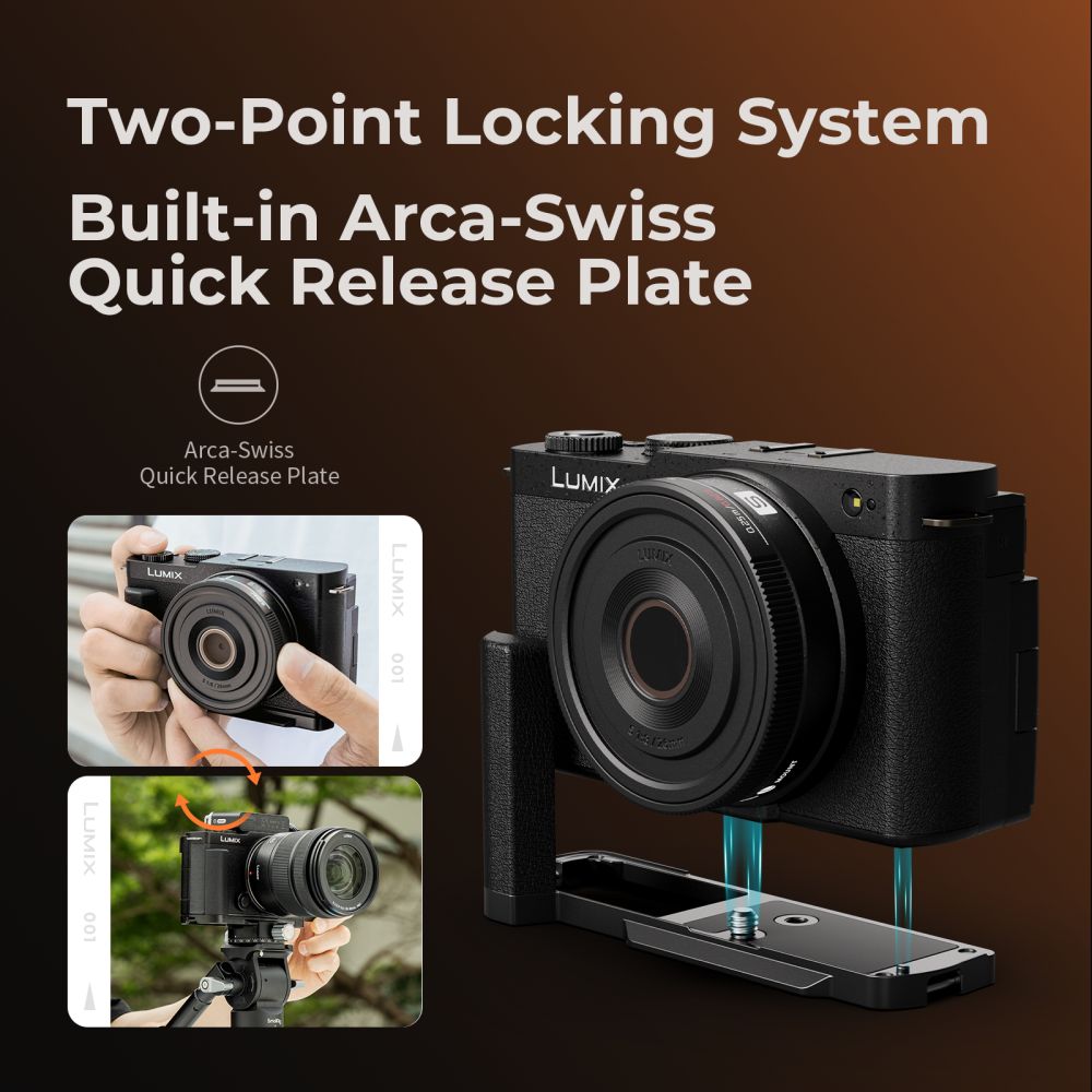 SmallRig Poignée en L pour Panasonic LUMIX S9 4517