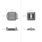 SmallRig HawkLock H38 Arca-Swiss Quick Release Monture Plate 4486