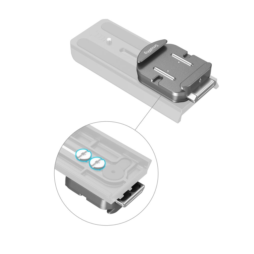 SmallRig HawkLock H38 Arca-Swiss Quick Release Monture Plate 4486