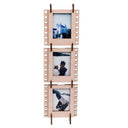 JollyLook 3 cadres photo "Mini", Bois naturel