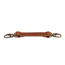 La sangle de poitrine Hantler Cognac / Laiton, large 33cm