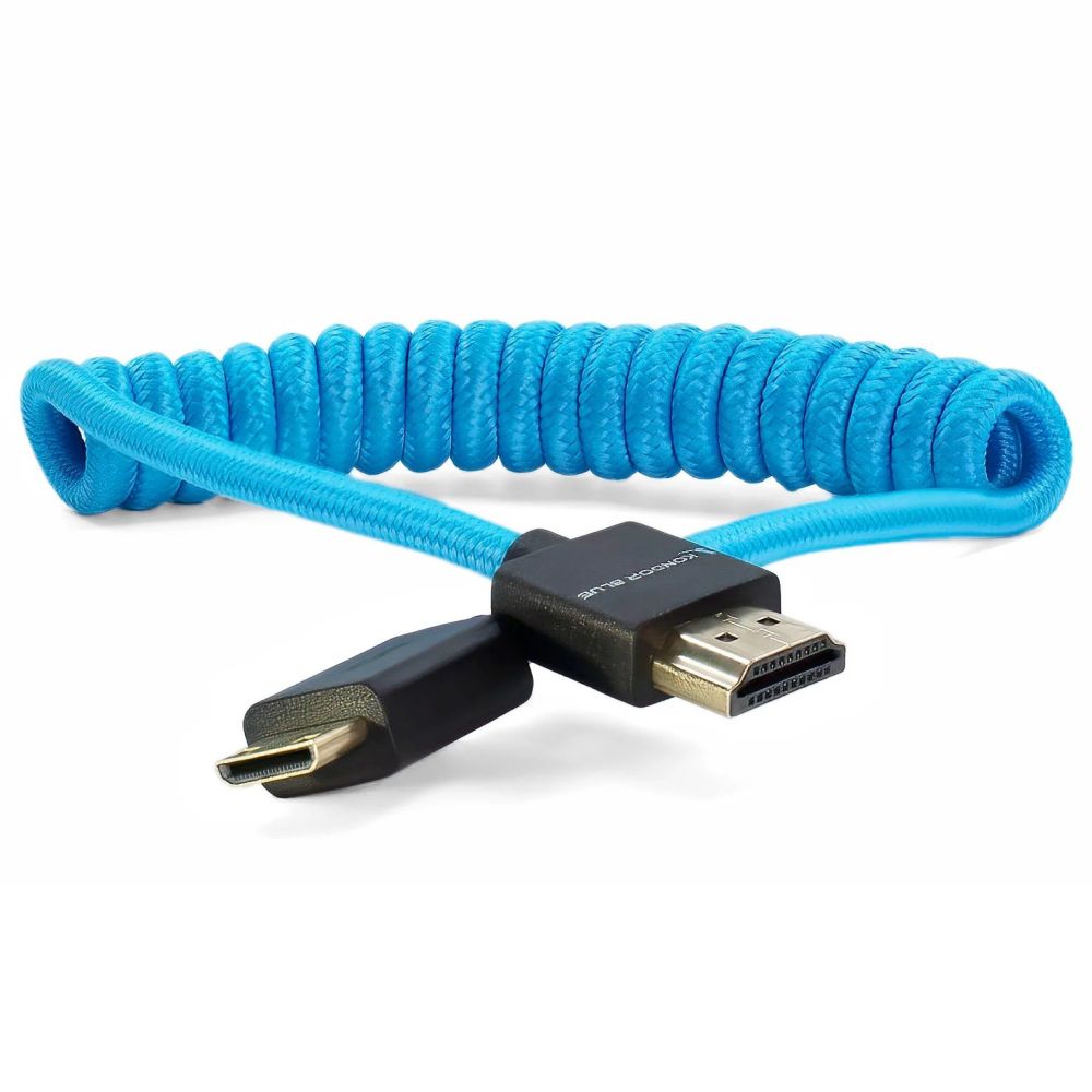 Kondor Blue Mini HDMI vers HDMI Complet Enroulé (12-24")