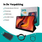 Pora&co Portable touchscreen monitor 15.6 inches