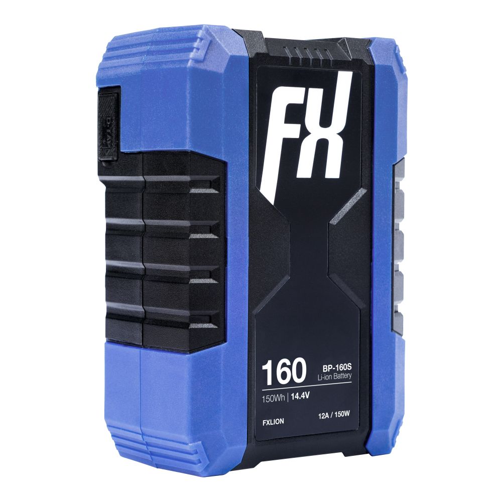 Fxlion Cool Noir V-Mount Batterie, 14.4V, 150Wh avec USB, D-Tap