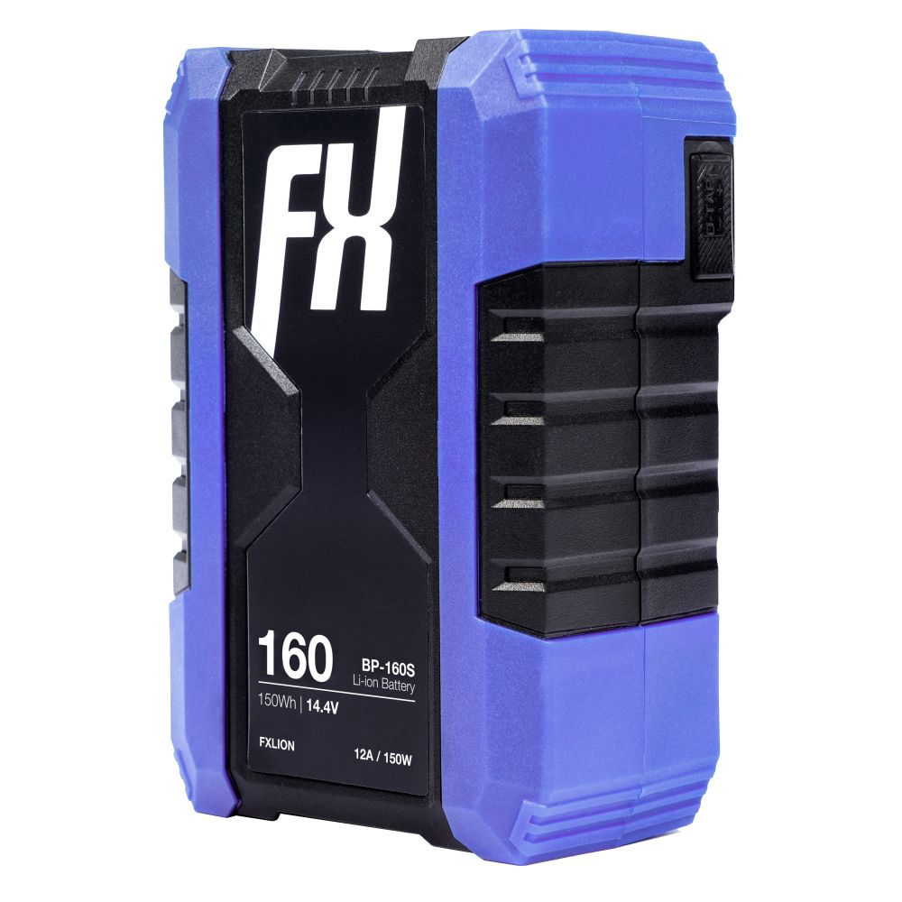 Fxlion Cool Noir V-Mount Batterie, 14.4V, 150Wh avec USB, D-Tap