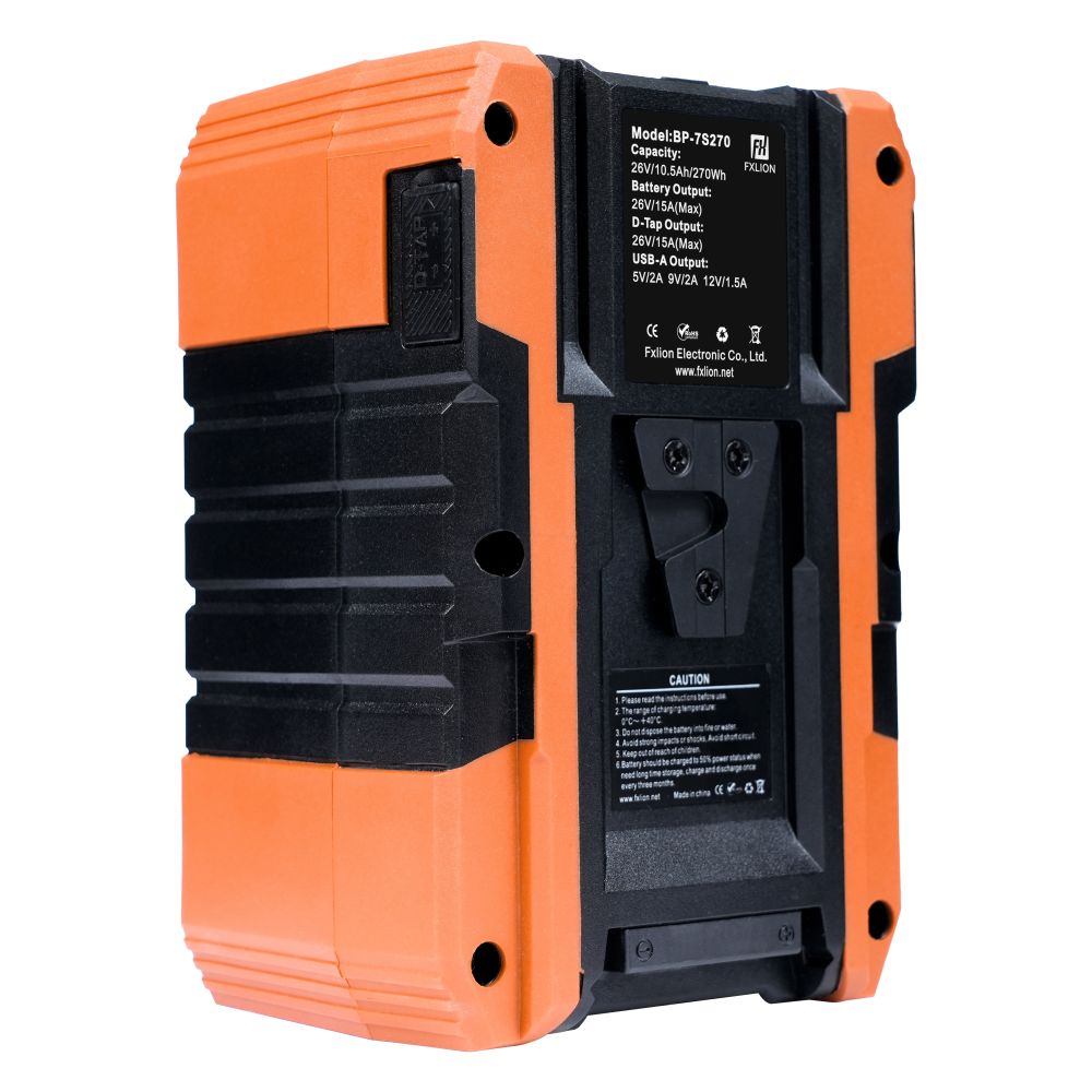 Fxlion 26V Batterie 26V / 270Wh V-Mount Batterie