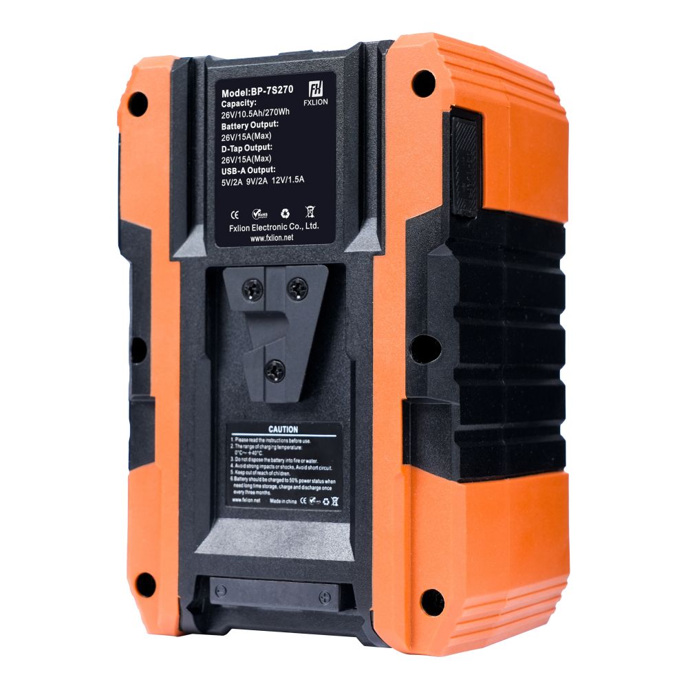 Fxlion 26V Batterie 26V / 270Wh V-Mount Batterie
