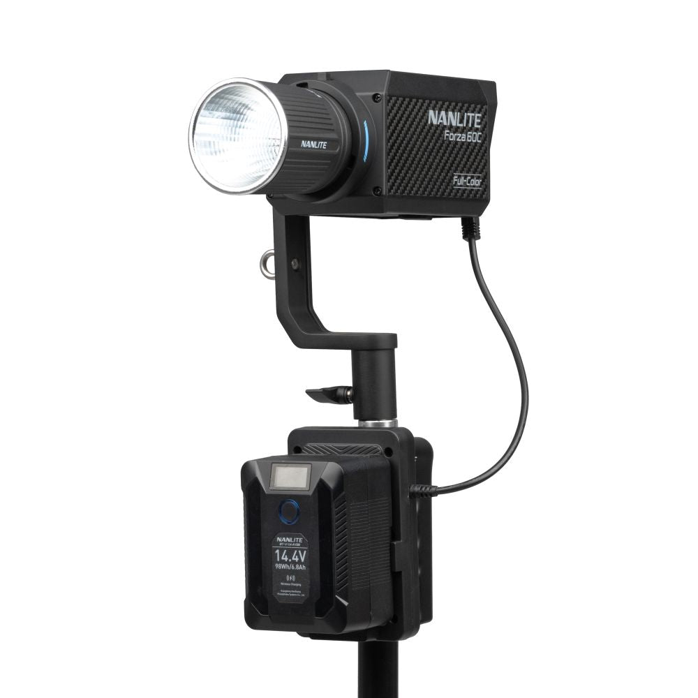 Nanlite V-mount Battery grip with DC Connector