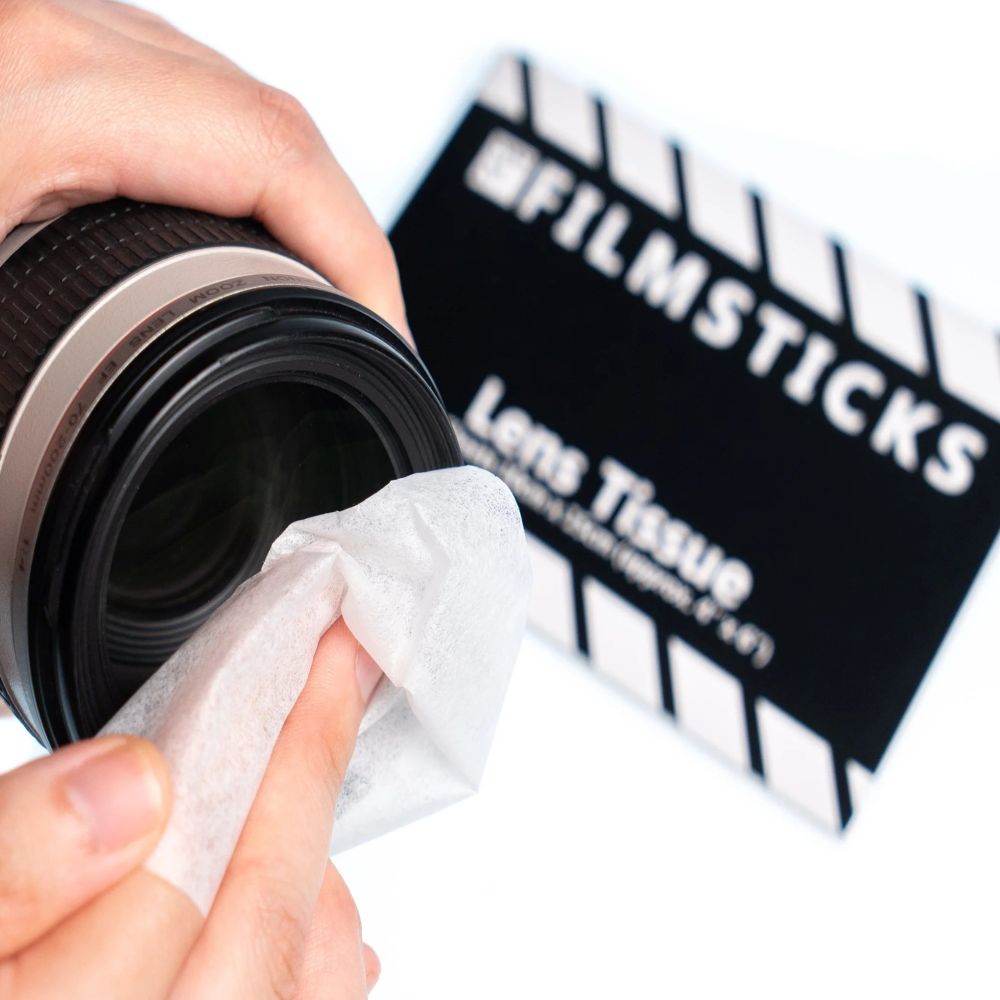 Filmsticks Objectif Tissue Jetable pack de 50 feuilles FLENSTISSUE50