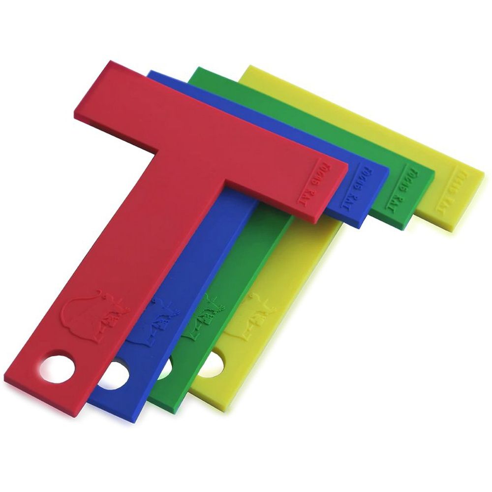 Focus Rat Silicone T et Focus Marker Set (4 pcs) SIL-MARK-4-V2