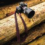 C-Rope Traveler camera strap Red Dots, 140cm Paracord