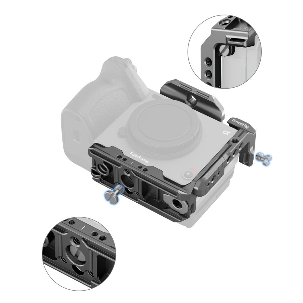 SmallRig HawkLock Quick Release Half Cage pour Sony FX3 / FX30 4772