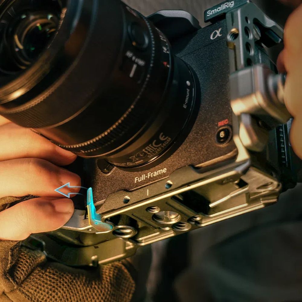 SmallRig HawkLock Quick Release Half Cage pour Sony FX3 / FX30 4772
