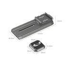 SmallRig HawkLock H38 Plaque de fixation rapide Manfrotto pour stabilisateurs DJI 4638