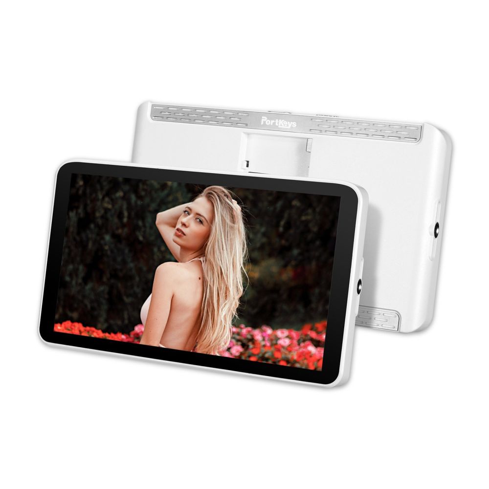 Portkeys LH7P Moniteur 7 pouces avec écran tactile blanc
