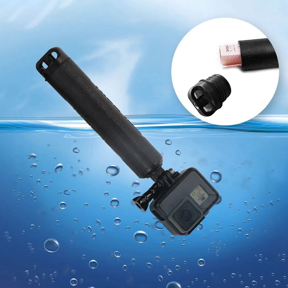 Telesin 3-Way Selfie Stick pour GoPro avec Trépied et Bobber (Bâton de Selfie à 3 Voies pour GoPro avec Trépied et Bobber)