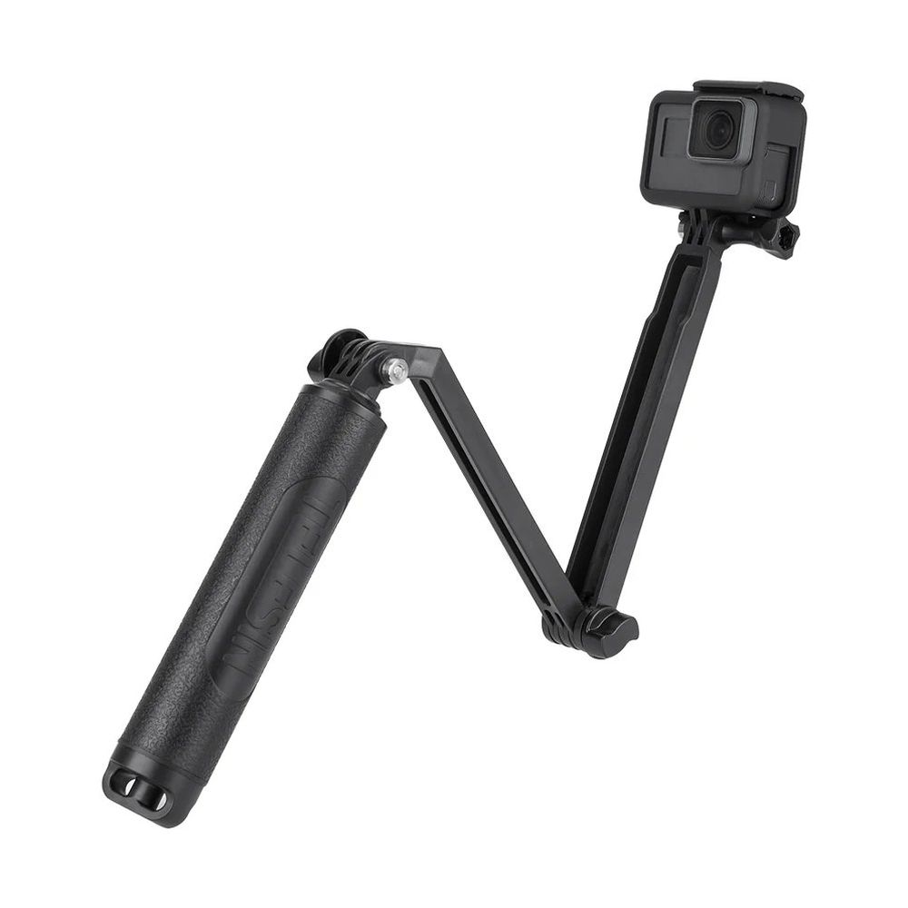 Telesin 3-Way Selfie Stick pour GoPro avec Trépied et Bobber (Bâton de Selfie à 3 Voies pour GoPro avec Trépied et Bobber)