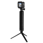 Telesin 3-Way Selfie Stick pour GoPro avec Trépied et Bobber (Bâton de Selfie à 3 Voies pour GoPro avec Trépied et Bobber)