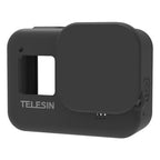 Telesin Housse de protection en silicone, noire pour GoPro 8
