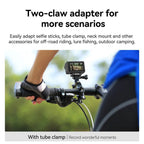Telesin Support magnétique à deux griffes pour DJI Osmo Action 3