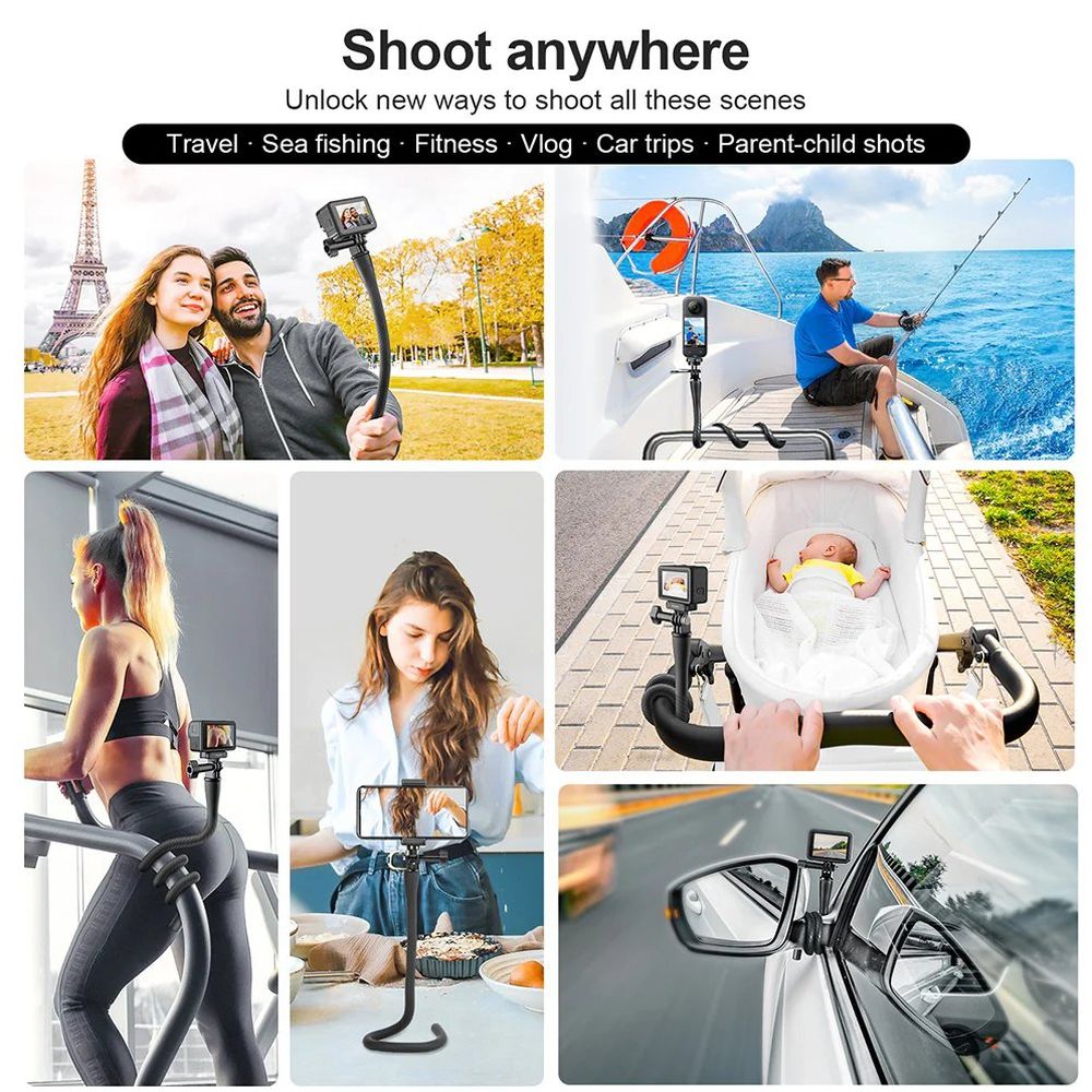 Telesin Bras flexible pour GoPro