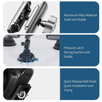 Telesin 3-Arm Ventouse Monture pour GoPro+appareil photo (avec 3 ventouses)