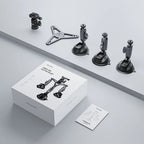 Telesin 3-Arm Ventouse Monture pour GoPro+appareil photo (avec 3 ventouses)
