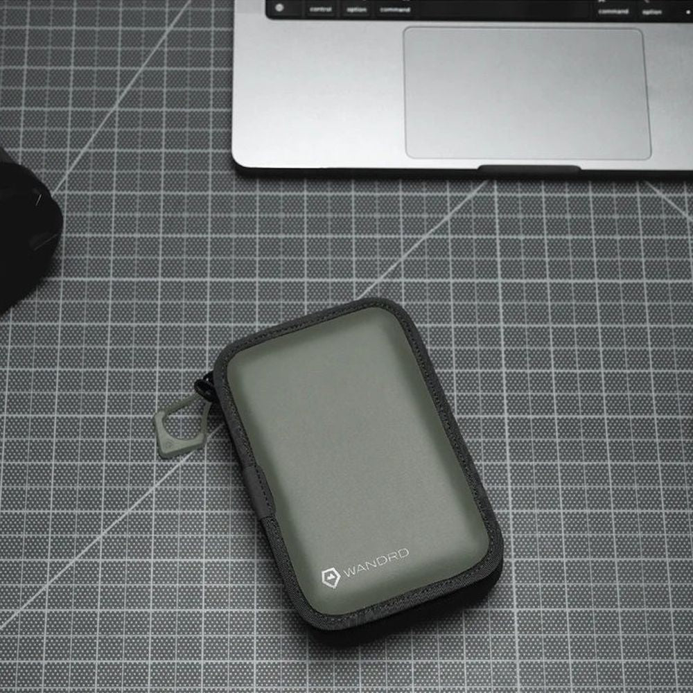 WANDRD Carte Mémoire Étui Wasatch Vert